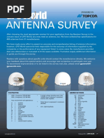 Antenna Survey: Sponsored by