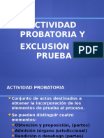 Exclusion de Prueba S