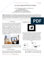 Virtual Furniture Using Augmented Reality Technique