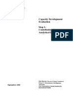 1AnalyticalFramework - Capacity Development