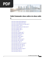 Comandos CMTS - 1