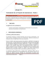 G01. Evaluación de Proyectos