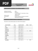 MSDS Ferrocito 24