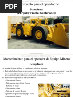 Curso Scooptram Operacion Mantenimiento Preventivo Componentes Sistemas Pruebas Inspeccion Seguridad