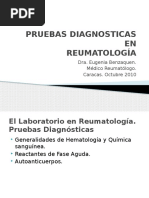 El Laboratorio en Reumatologia