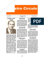 Nuestro Círculo Nro.385 Gregorio J.Lastra