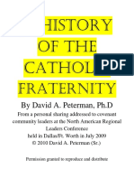 A History of The Catholic FraterniTy