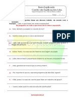 4.4 Ficha de Trabalho Discurso Direto e Indireto 1