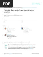 Tutorial-Time Series Hyperspectral Image Analysis