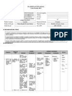 Planificacion Anual Psicopedagogia