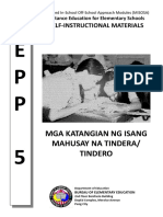 05 - Mga Katangian NG Isang Mahusay Na Tindera - Tindero