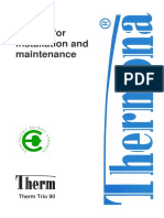 Manual For Installation and Maintenance: Therm Trio 90