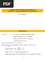 Signals and Systems Using Matlab Chapter 4 - Frequency Analysis: The Fourier Series