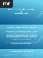 Modelos de Depreciación y Agotamiento