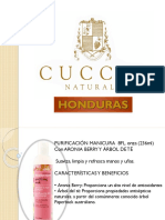 Nueva Linea de Cuccio Naturale HONDURAS