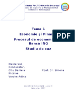 Procesul de Economisire Banca INGB