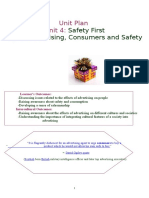 Unit Plan Two 3 RD Year Consumers