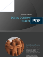 Social Contract Theories (Slide Presentation) PDF