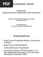 Kerala Kudumbashree - NRLM Unit PPT 6-12-2012