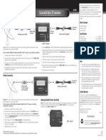 Analog Satellite Finder User Guide