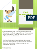 Que Es La Via Parenteral