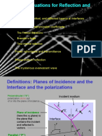 Fresnel Equations