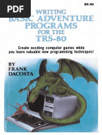 Writing BASIC Adventure Programs For The TRS-80 1982