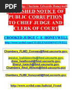 DUMB & DUMBER - Corrupt U.S. Judge C. E. Honeywell