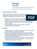 Manual de Operación e Instalación de Polines para Bandas Transportadoras