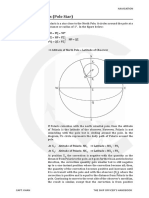 Latitude by Polaris Pole Star