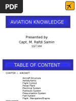 Aviation Knowledge: Presented by Capt. M. Rafdi Samin