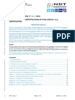 Cp16 Issue Dated 1 2016 Renewal and Recertification of PCN Levels 1 & 2 Certificates