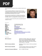 Curriculum Vitae: Christoff Trüter