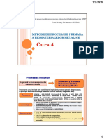 Curs 5-6-Procesarea Primara A Biomaterialelor Metalice