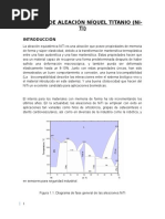 Sistema de Aleación Níquel Titanio