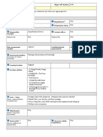 Reference: Sign-Off Status Assessment Summary Details