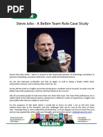 Belbin - Es - Roles de Steve Jobs