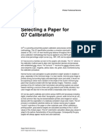 Selecting A Paper For G7 Calibration PDF