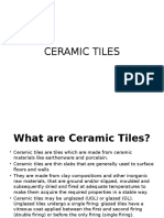 Ceramic and Vitrified Tiles