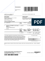 Micromax LED TV Invoice