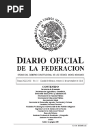 Diario Oficial de La Federacion