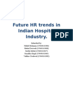 Future HR Trends in Indian Hospital Industry