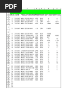 Inspection Data