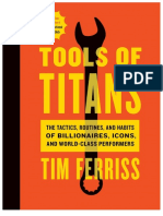 Timothy Ferriss - Tools of Titans