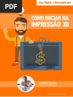 Como Iniciar Na Impressão 3D PDF