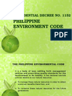 Philippine Environment Code: Presidential Decree No. 1152