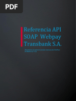 04 Referencia API SOAP Webpay - Transacción PatPass by Webpay