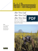 Monograph AHP - Aloe - Vera - Leaf - PDF