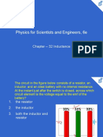 Physics For Scientists and Engineers, 6e: Chapter - 32 Inductance