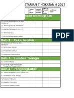 Indeks Buku Nota Pelajar Asas Kelestarian Tingkatan 4